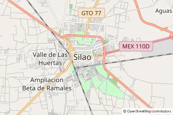 Mapa Silao