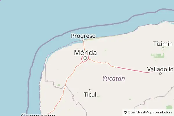 Mapa Merida