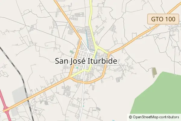 Mapa San José Iturbide