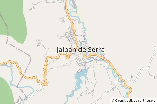 Mapa Jalpan de Serra