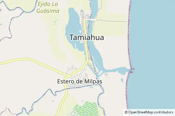 Mapa Tamiahua