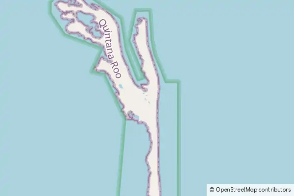 Mapa Isla Blanca