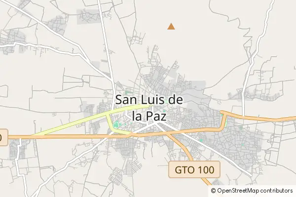 Mapa San Luis de la Paz