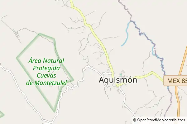 Mapa Aquismón