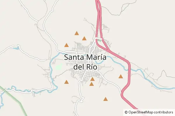 Mapa Santa María del Río