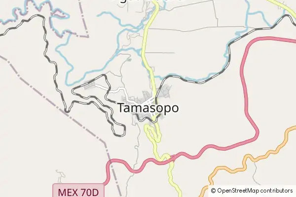 Mapa Tamasopo