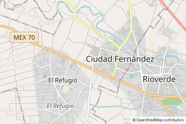 Mapa Ciudad Fernández