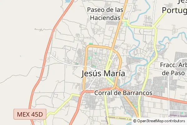 Mapa Jesús María