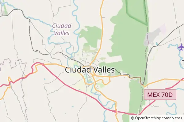 Mapa: Ciudad Valles • © OpenStreetMap contributors Mapa Ciudad Valles