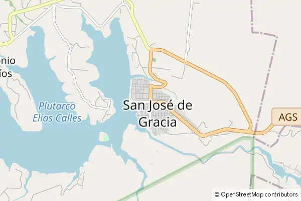 Mapa San José de Gracia