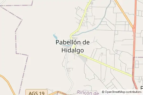 Mapa Pabellón de Hidalgo