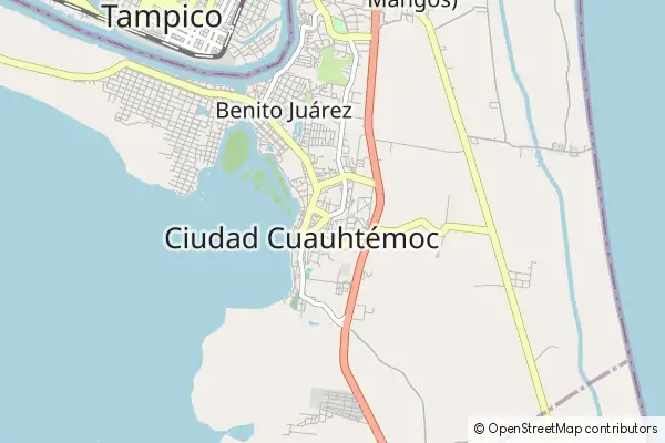 Mapa Ciudad Cuauhtémoc