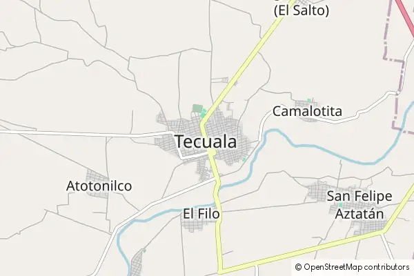 Mapa Tecuala