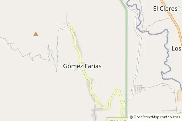Mapa Gomez Farias