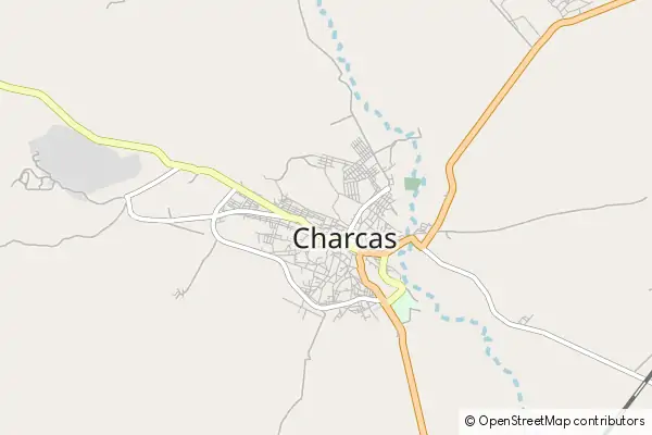 Mapa Charcas