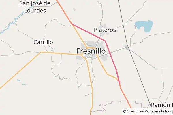 Mapa Fresnillo