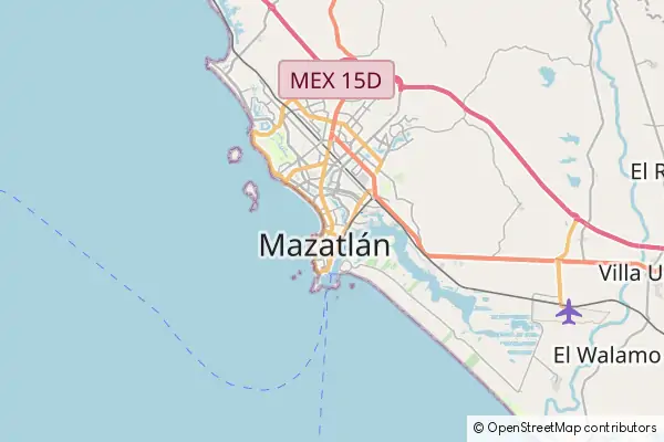 Mapa Mazatlán