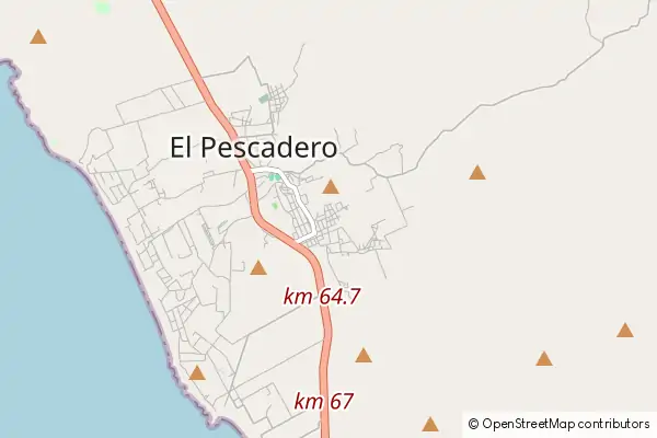 Mapa El Pescadero