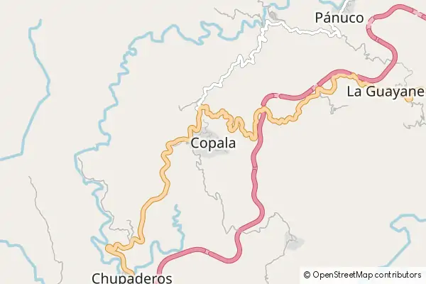 Mapa Copala