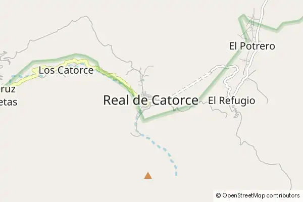 Mapa Real de Catorce