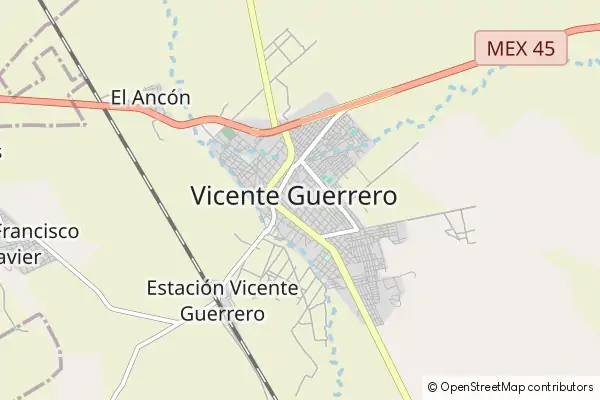 Mapa Vicente Guerrero