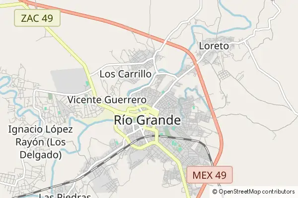 Mapa Río Grande