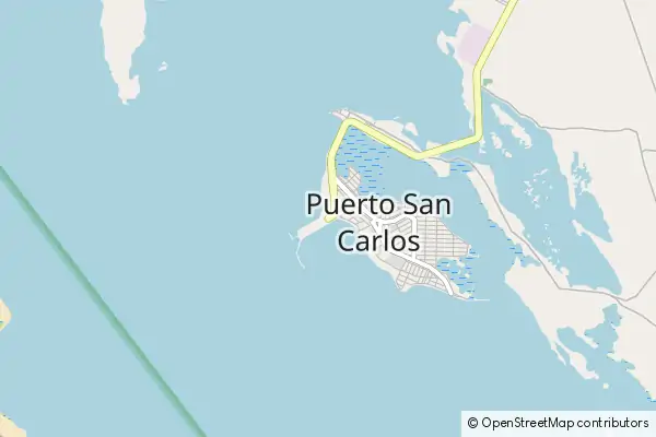 Mapa Puerto San Carlos