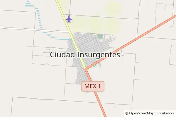 Mapa Ciudad Insurgentes