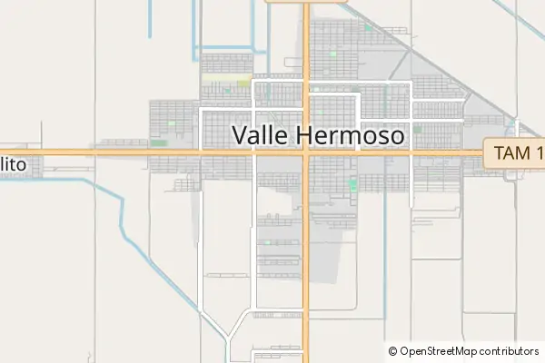 Mapa Valle Hermoso