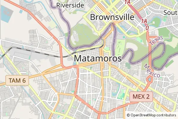 Mapa Matamoros