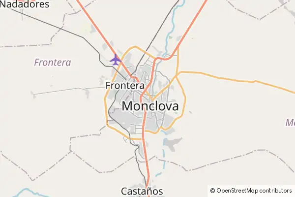 Mapa Monclova