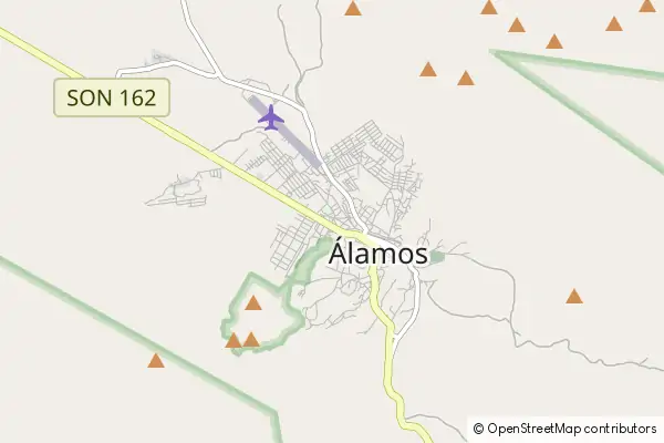 Mapa Álamos