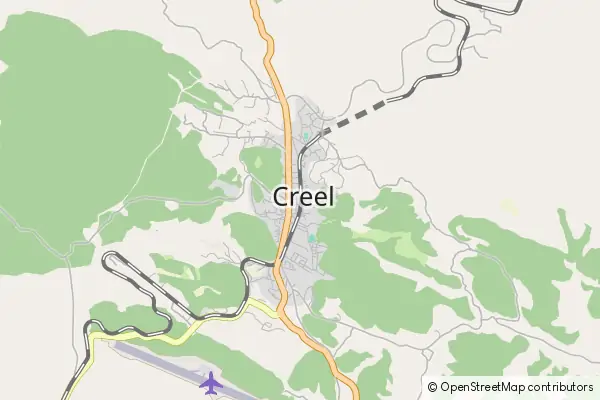 Mapa Creel