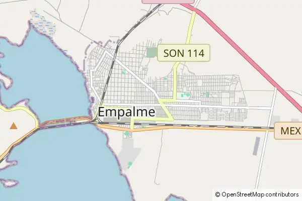 Mapa Empalme