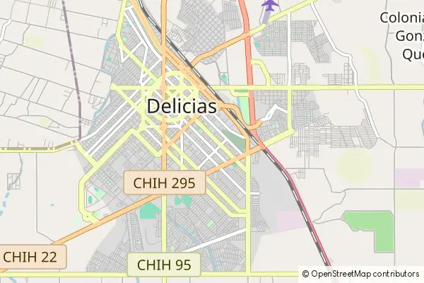 Mapa Delicias