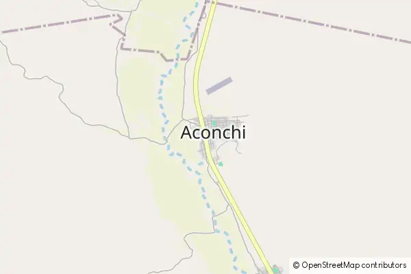 Mapa Aconchi
