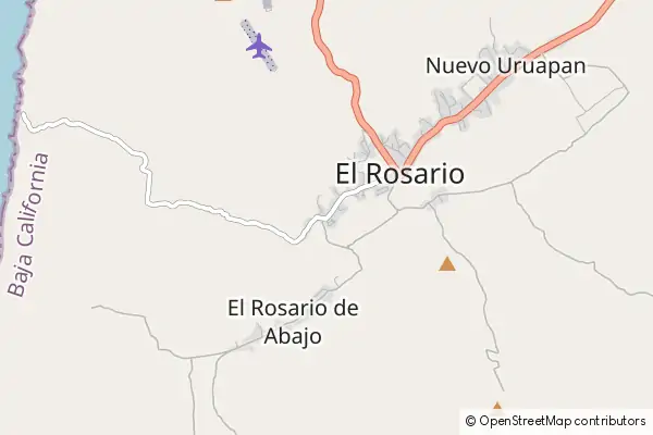 Mapa El Rosario