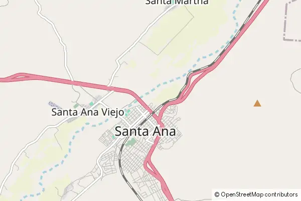 Mapa Santa Ana