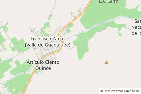 Mapa Valle de Guadalupe