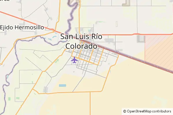 Mapa San Luis Río Colorado