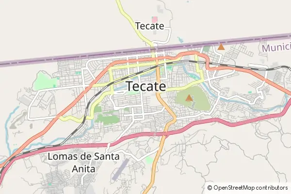 Mapa Tecate