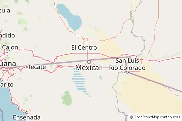 Mapa Mexicali