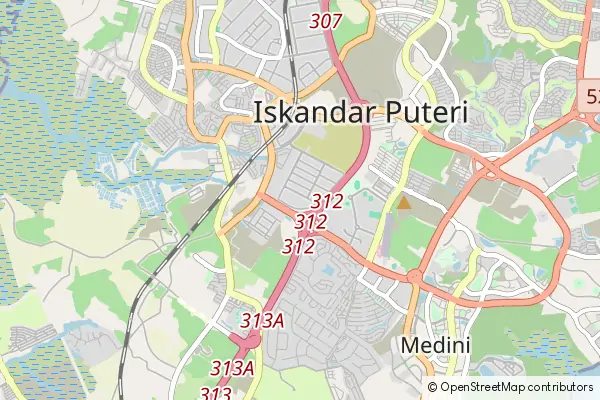 Mapa Gelang Patah