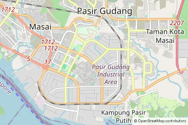 Mapa Pasir Gudang