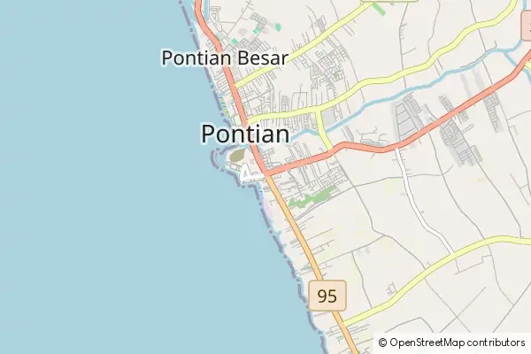 Mapa Pontian Kecil