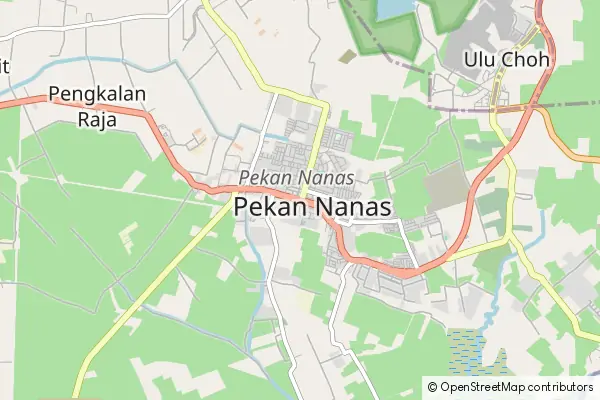 Mapa Pekan Nanas