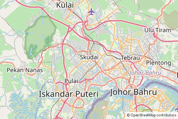 Mapa Skudai