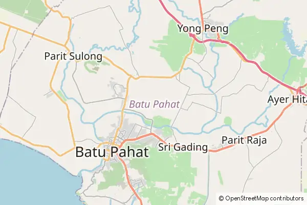 Mapa Batu Pahat