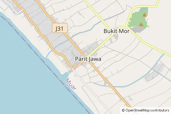 Mapa Parit Jawa