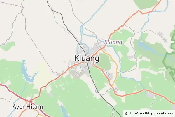 Mapa Kluang